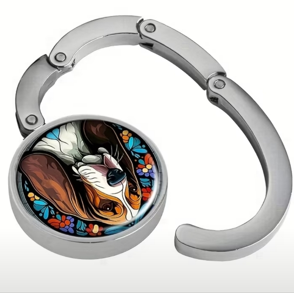 Border Collie Dog Only-Themed Purse Hook NIP - Picture 11 of 13